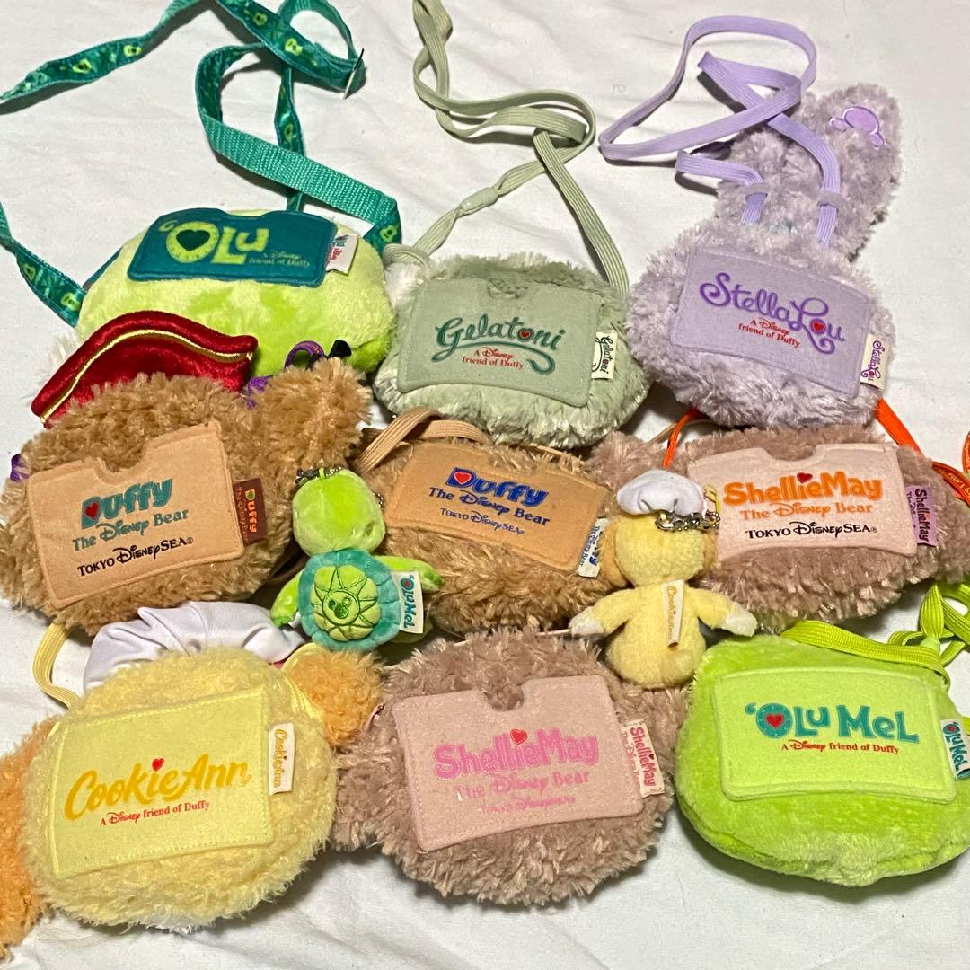 ディズニー ダッフィーandフレンズ ポシェット ぬいぐるみ まとめ売り