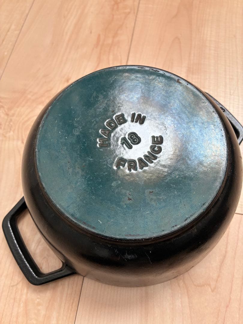 STAUB 鋳鉄ワナベ ブラック M 18cmホーロー 鍋 炊飯 2合