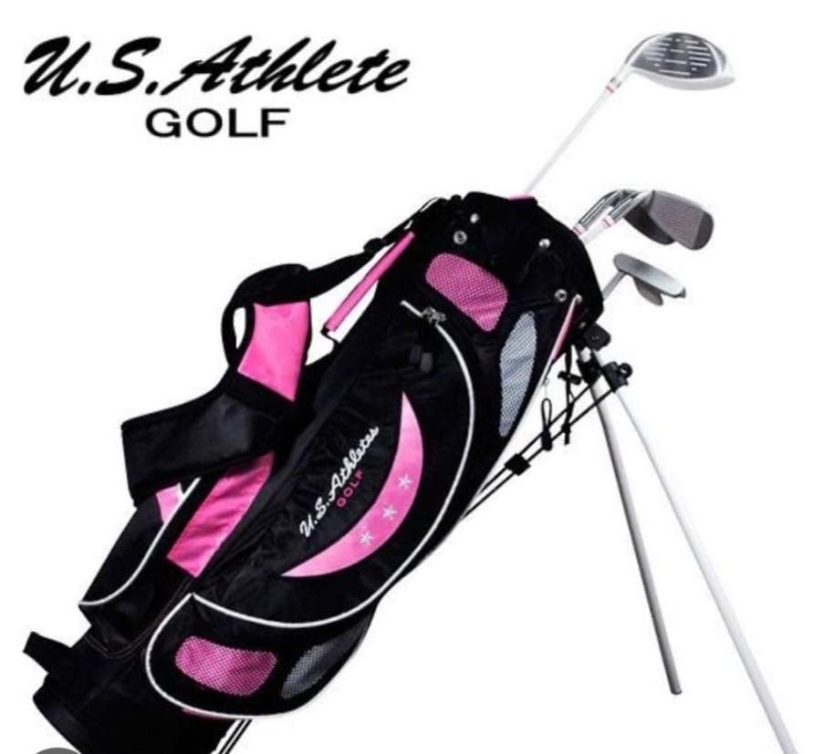 LEZAX U.S.Athlete ジュニアゴルフセット9-12歳ピンクタイプ