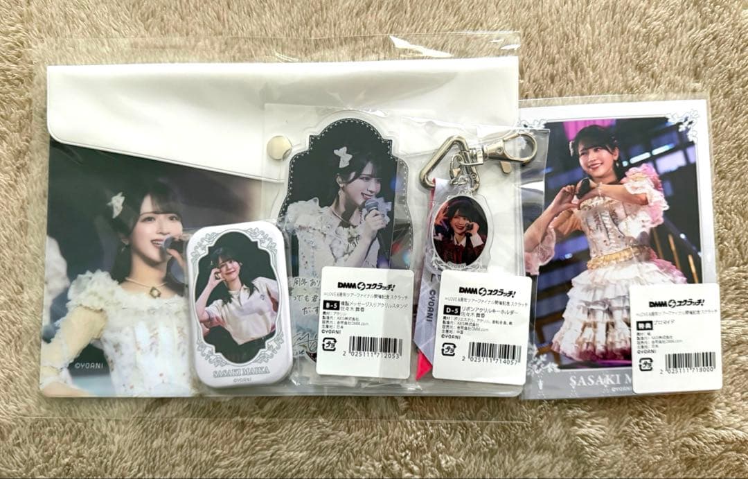 【コンプ】イコラブ 佐々木舞香 DMMスクラッチ コンプセット　A賞付