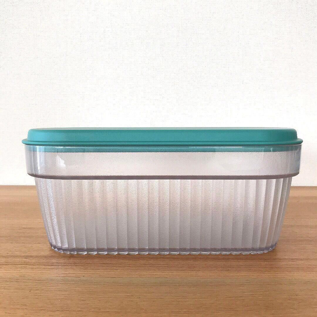 Tupperware タッパーウエア カバー付　クリアバスケット 2点セット