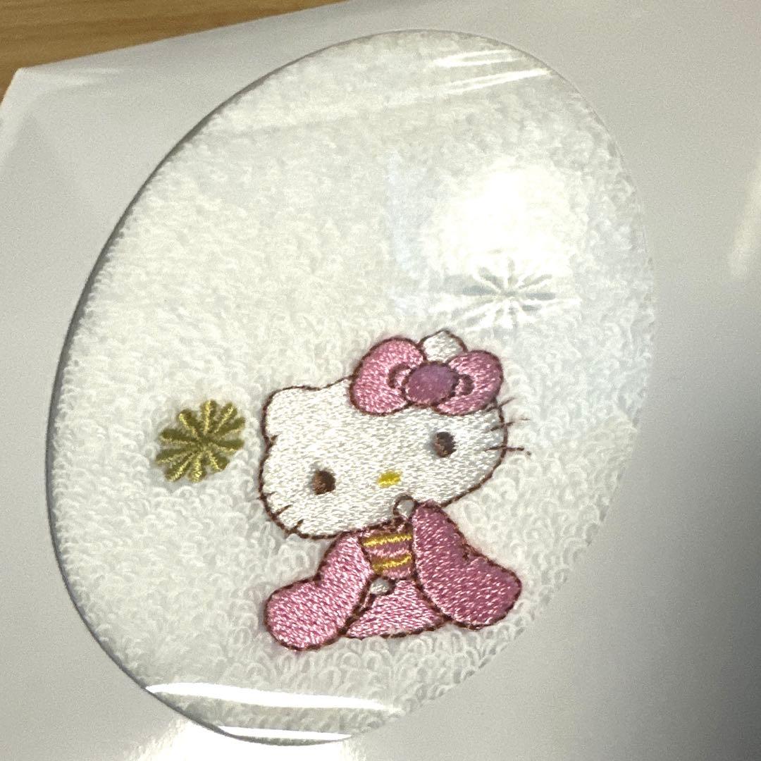 【完売品】【皇居限定】ハローキティキティちゃん　タオルハンカチ＆皇居ミラーセット
