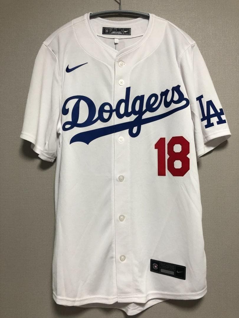 未使用 リミテッドユニフォーム L XL タグ付 2025 ドジャース 山本由伸