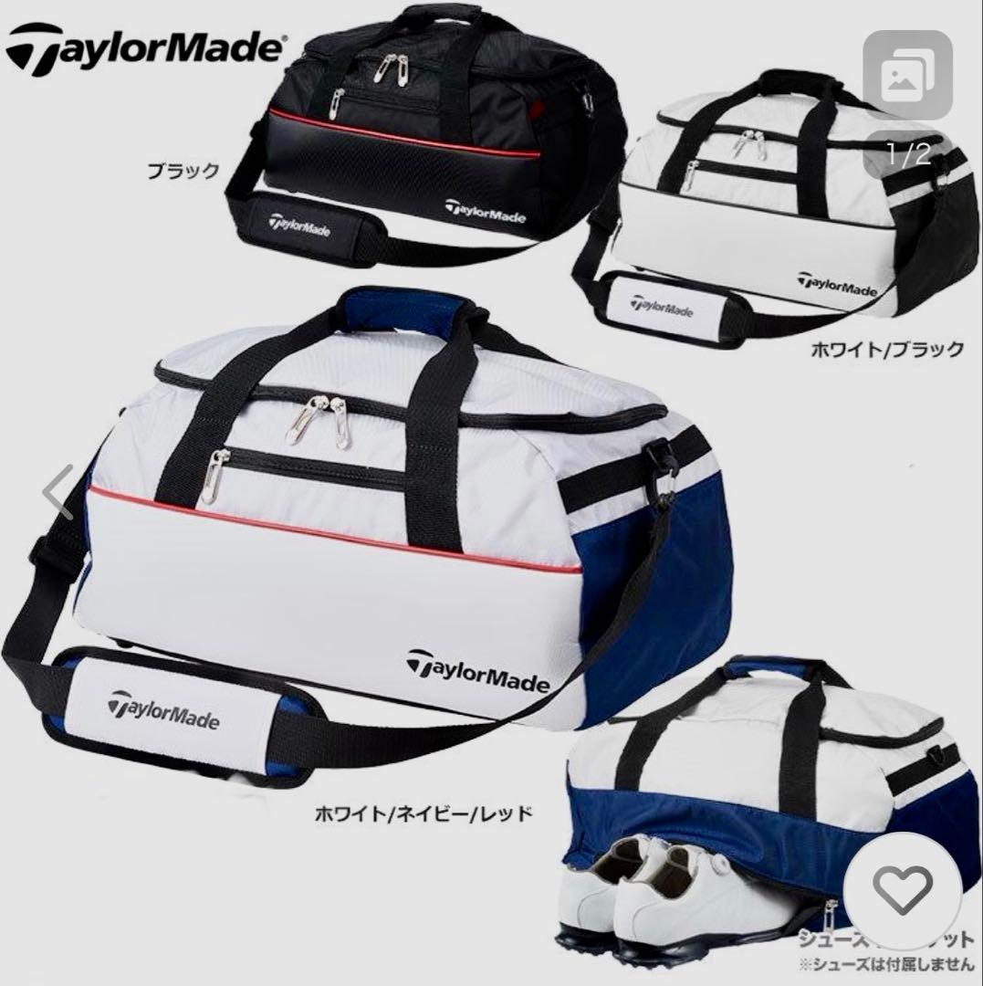 TaylorMade ゴルフバッグ ホワイト/ブラック