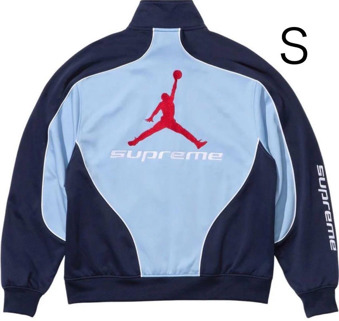 ウェア Supreme Jordan Tricot Track Jacket Blue
