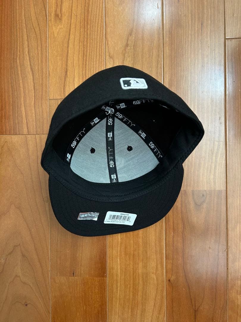 新品ホワイトソックスニューエラ59FIFTY LP 7 1/4 野球殿堂パッチ