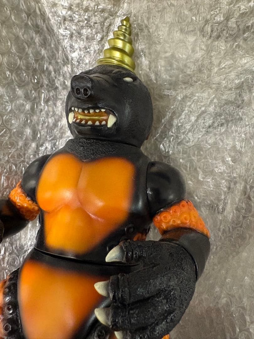 DAGANGUDO 駄玩具堂 地底怪獣 ツノドリラ ver2.0 ソフビ