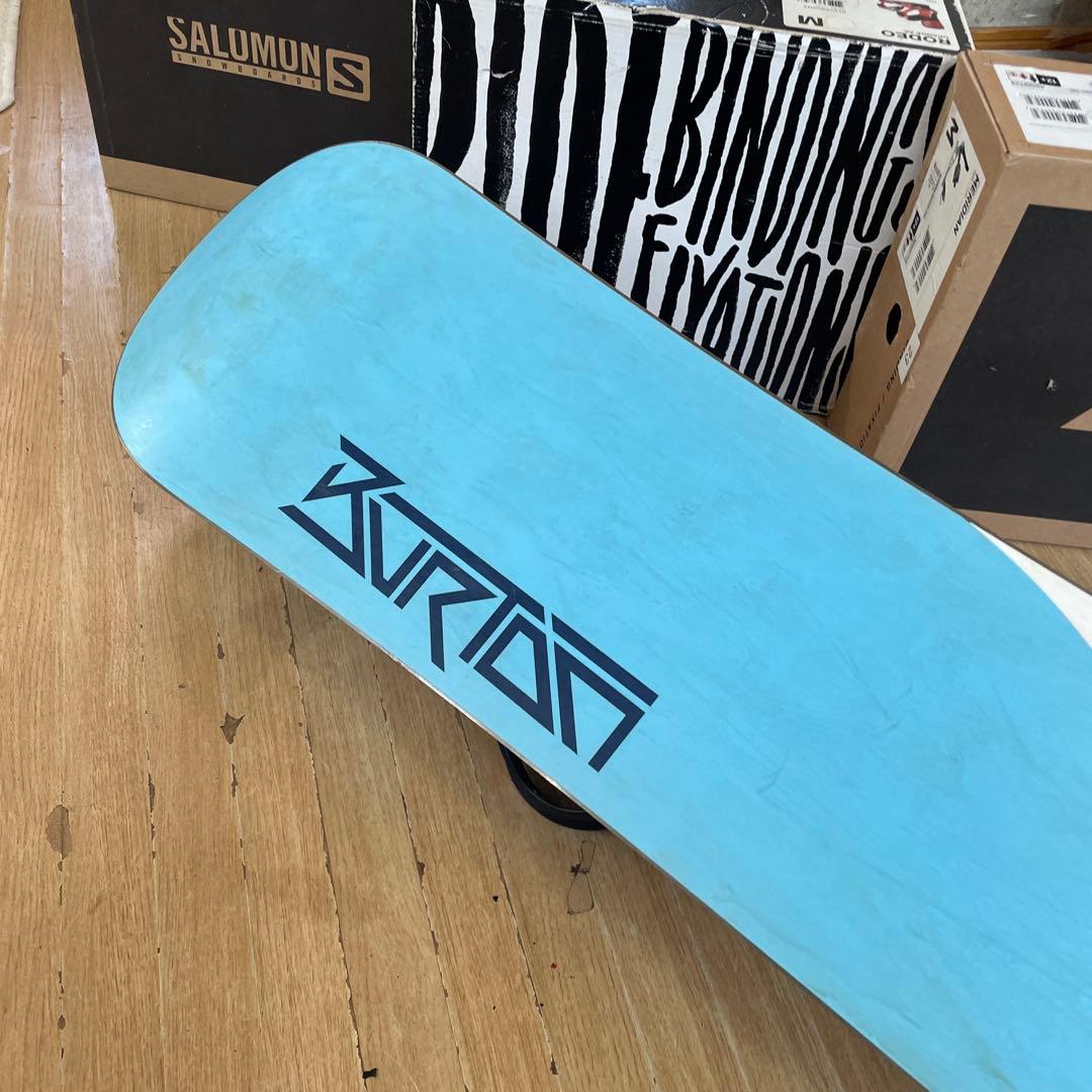 BURTON×ZUMA　バートン　未使用バイン付きスノーボードセット