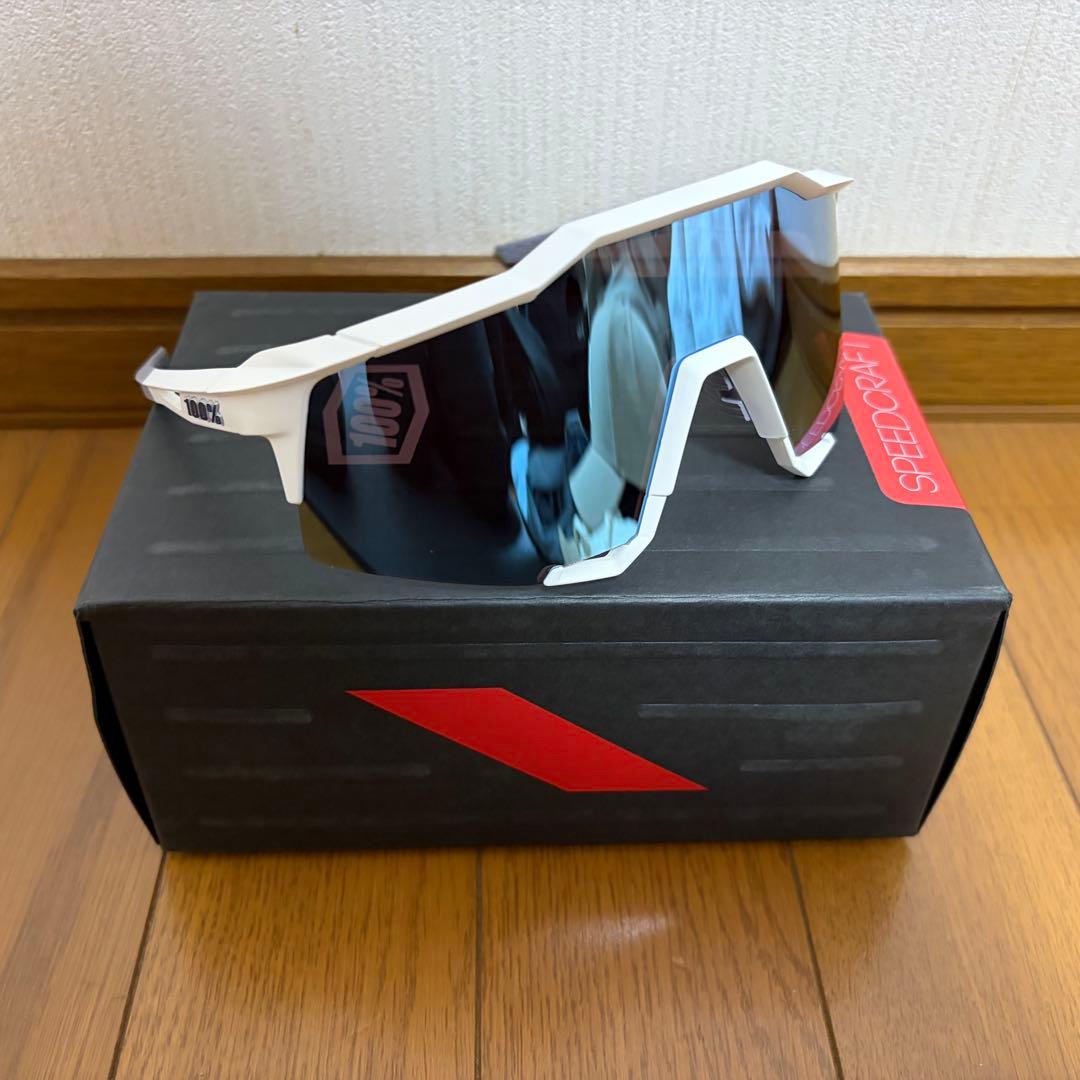 ワンハンドレッド サングラス speedcraft 100% White