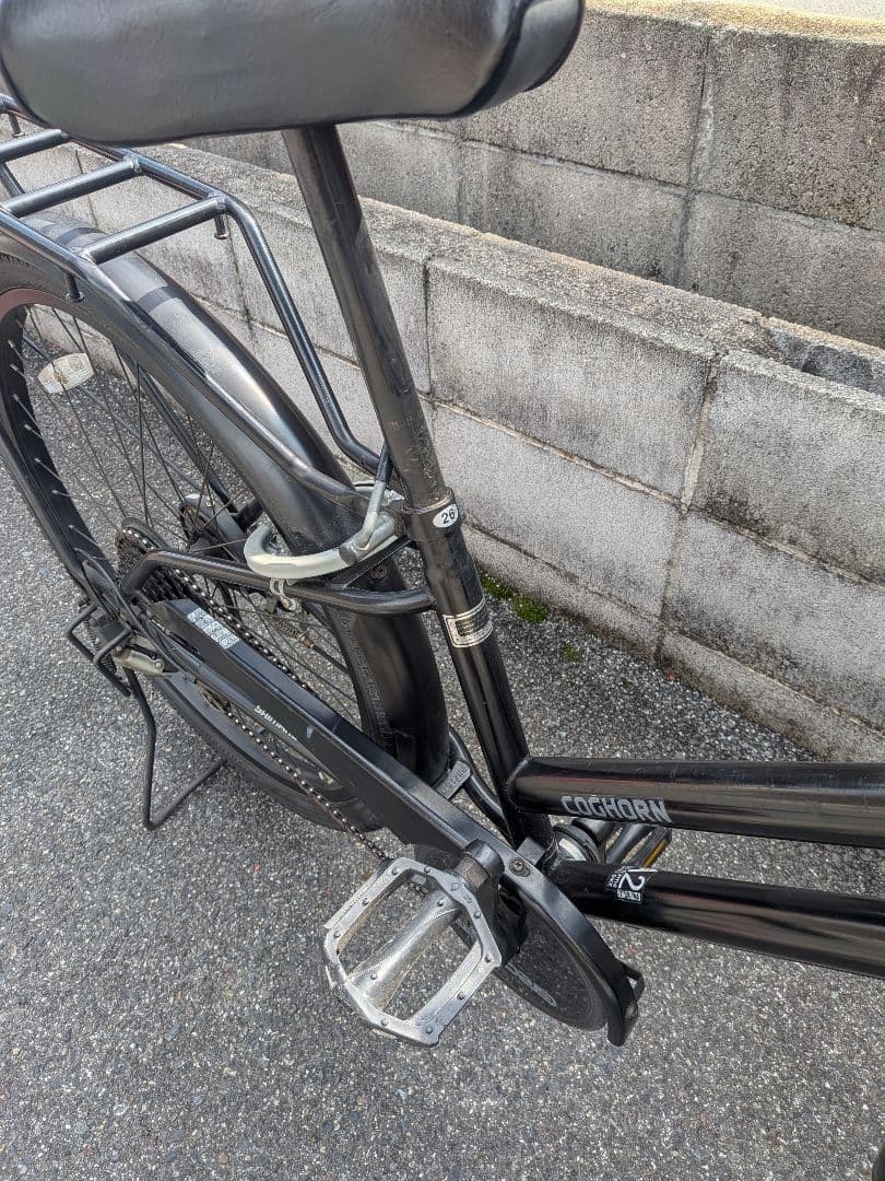 直接取引限定　coghorn26×1.95h安定タイヤ外装6段変速つき中古自転車