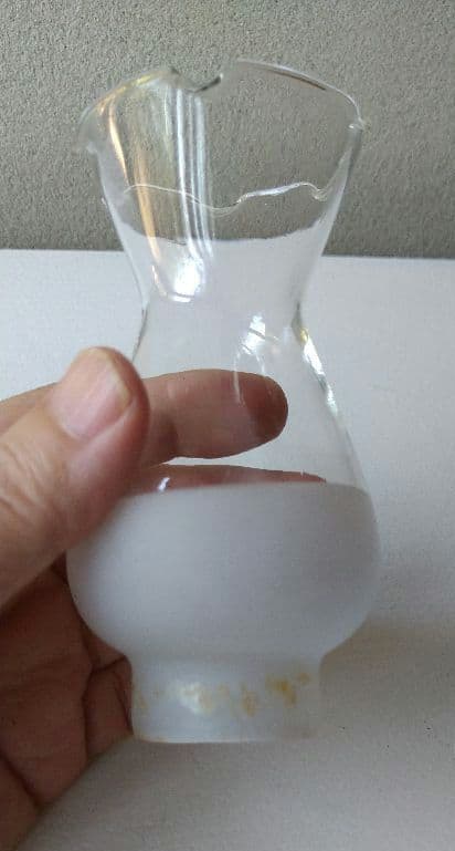 卓上アルコールランプ   ガラス製