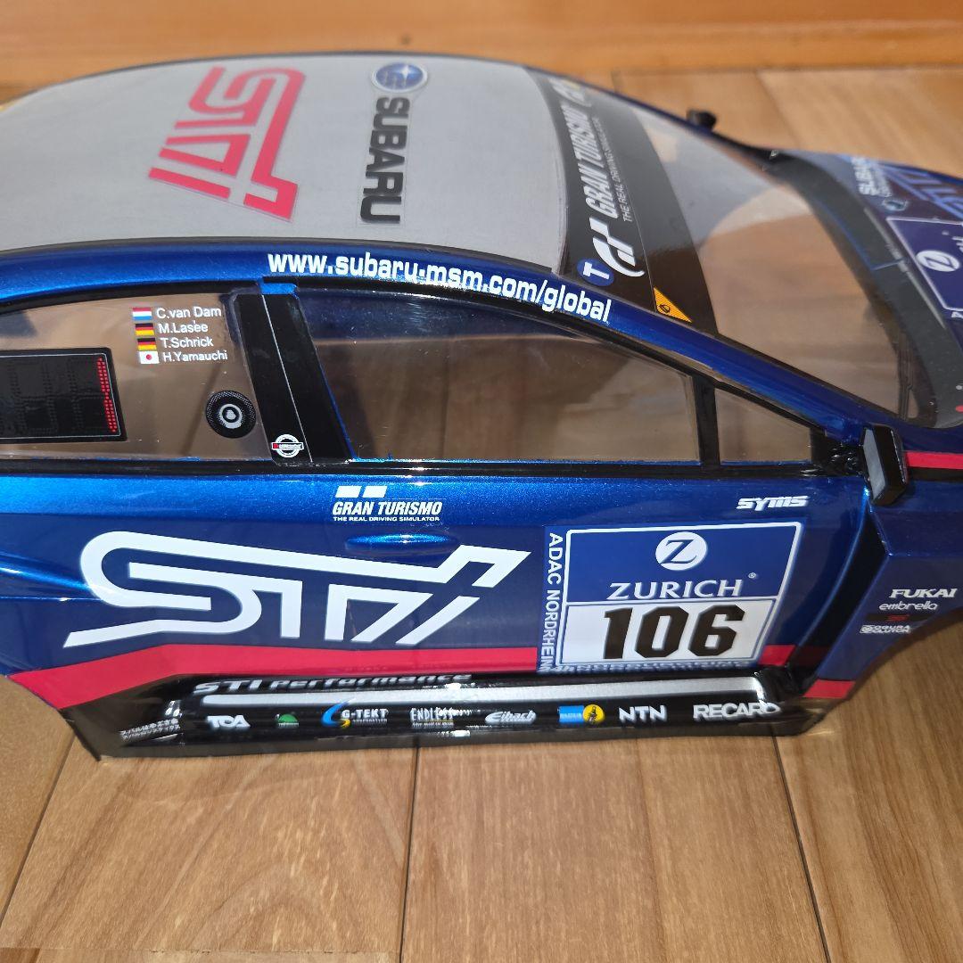 タミヤ　SUBARU WRX STI NBRチャレンジ ボディ　比較的美品