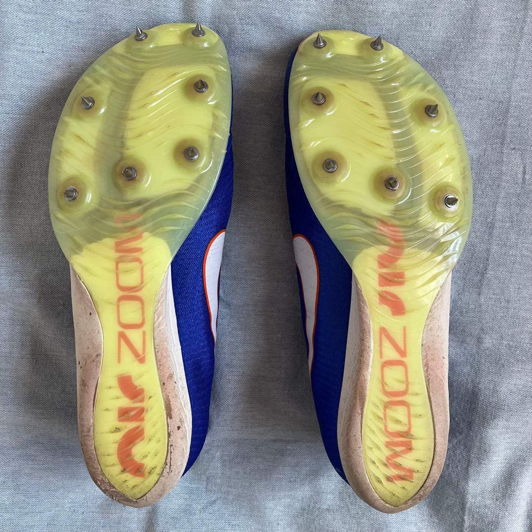 NIKE Air Zoom Maxfly 陸上スパイクシューズ 青色