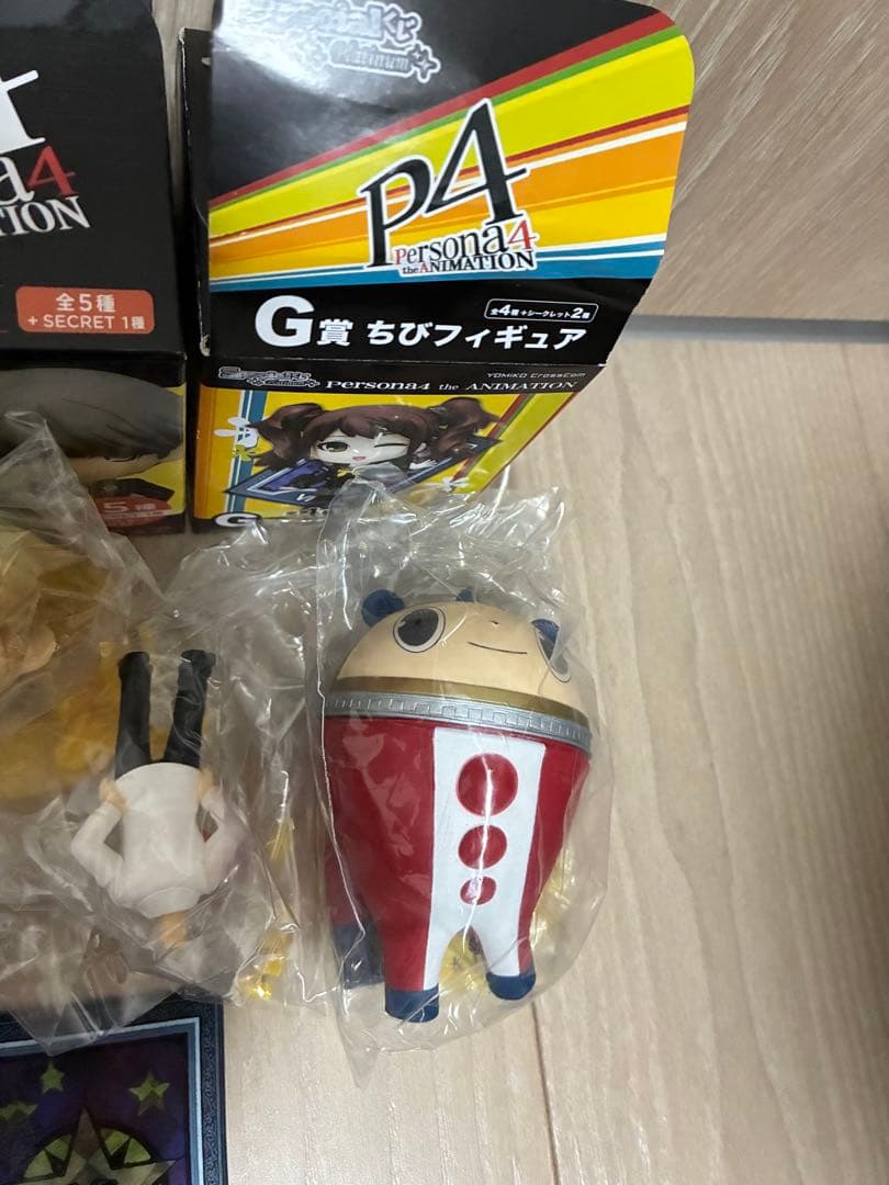 P4 ペルソナ4 ちびフィギュア みにっこフィギュア　5個セット