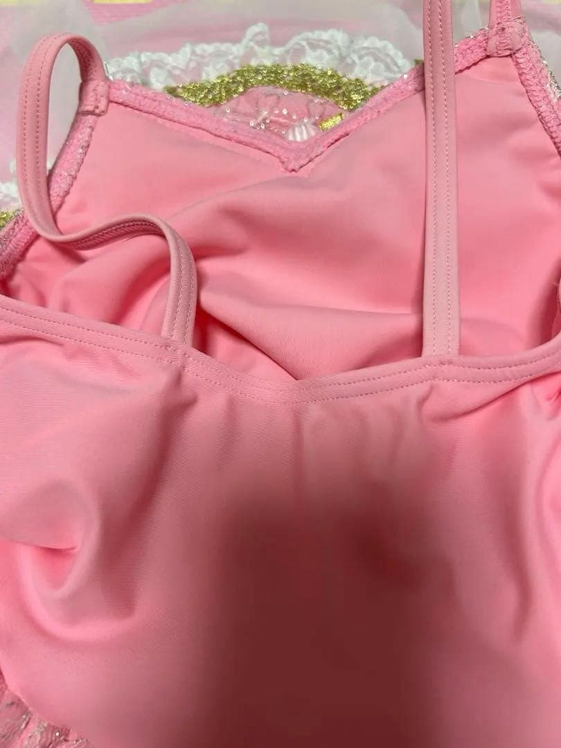 Chacott ピンク バレエ衣装 Jr.S