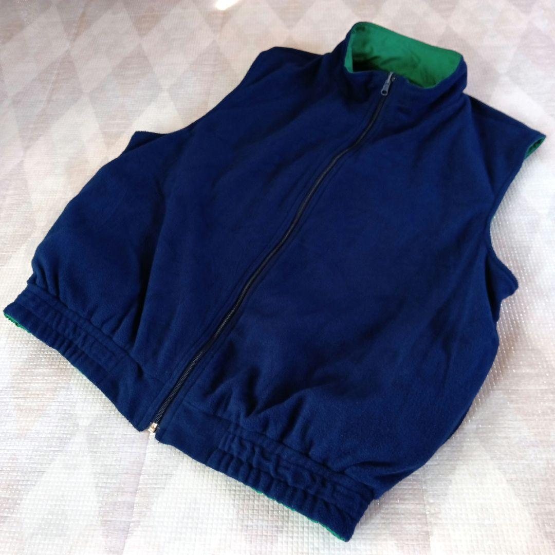 美品◆POLO GOLF ポロゴルフ リバーシブルベスト XL USA フリース