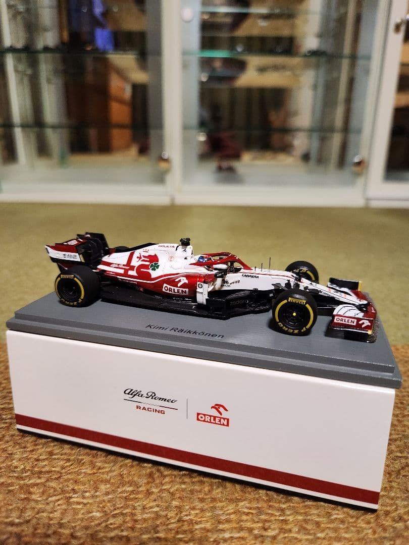 1/43 Spark Alfa Romeo C41 2021 K.ライコネン