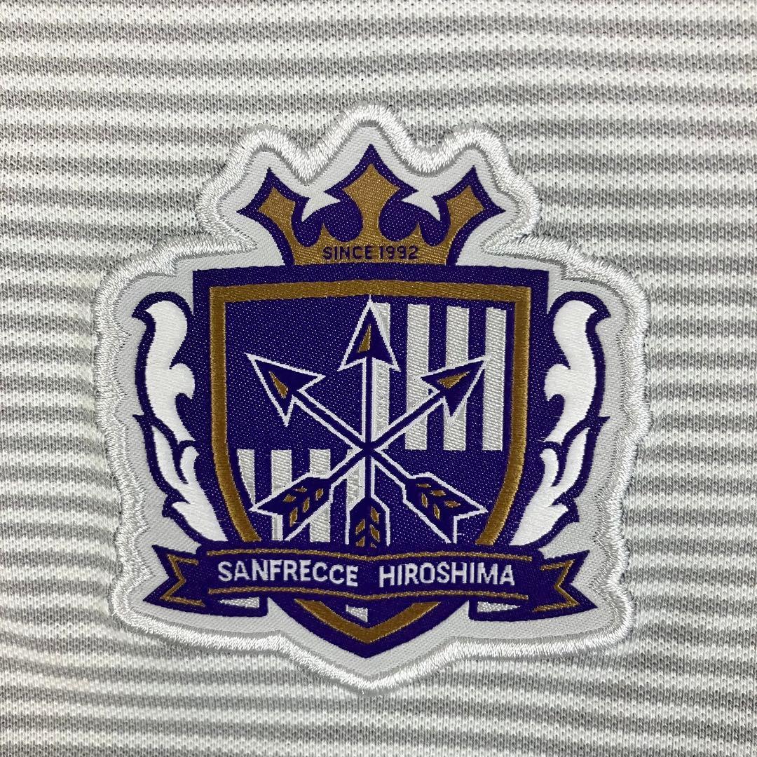NIKE サンフレッチェ広島 ポロシャツ 移動着 古着 刺繍 ボーダー柄 L