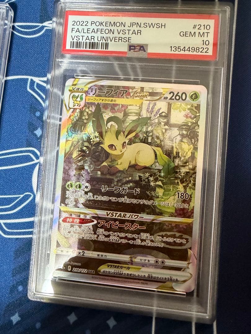 【PSA10 連番】リーフィア グレイシア vstar sar