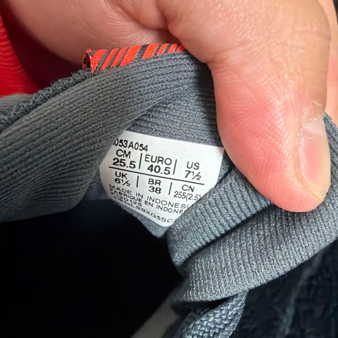 ASICS バレーボールシューズ ホワイト/グレー/レッド