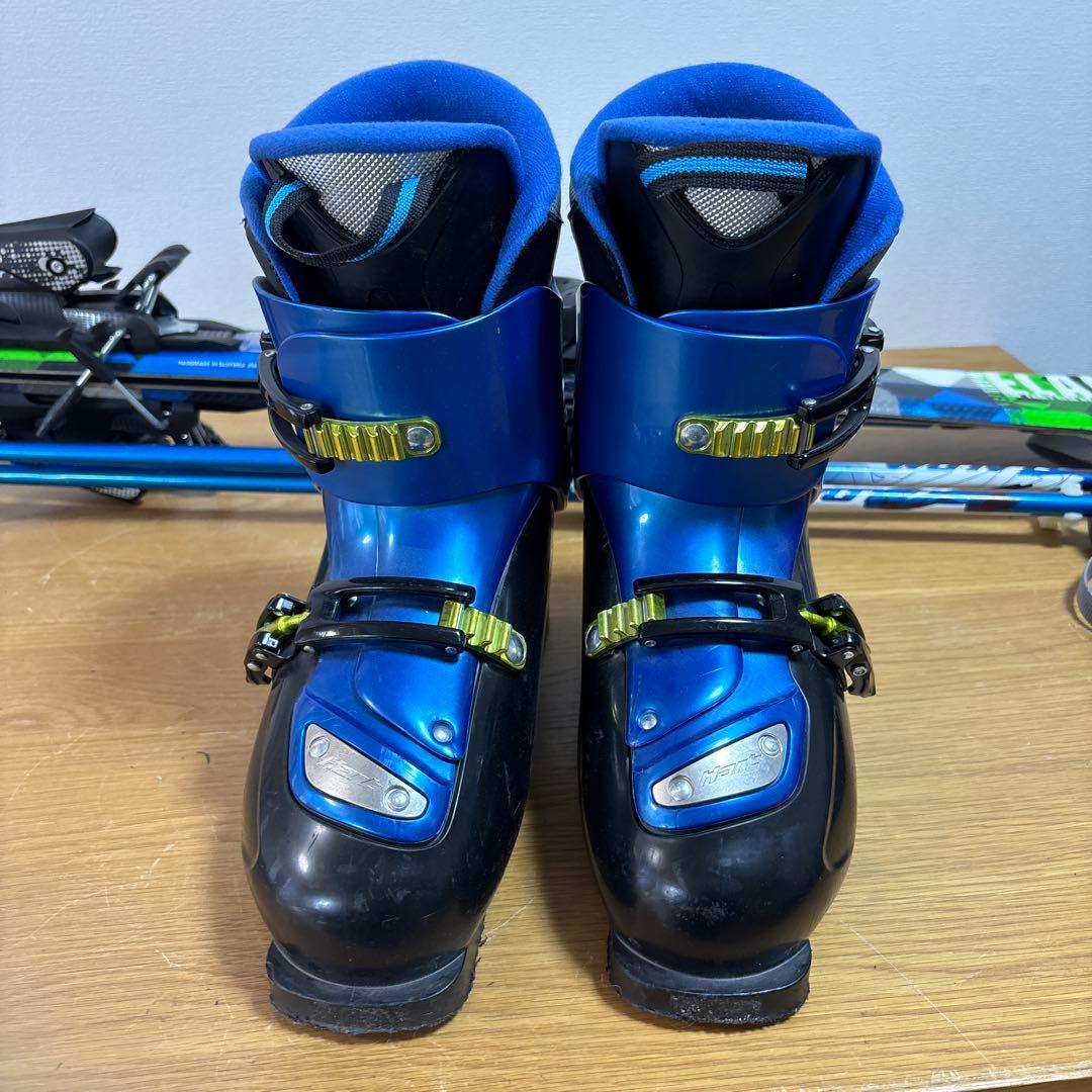 ジュニアストック付スキーセット　elan 130cm hart 25cm