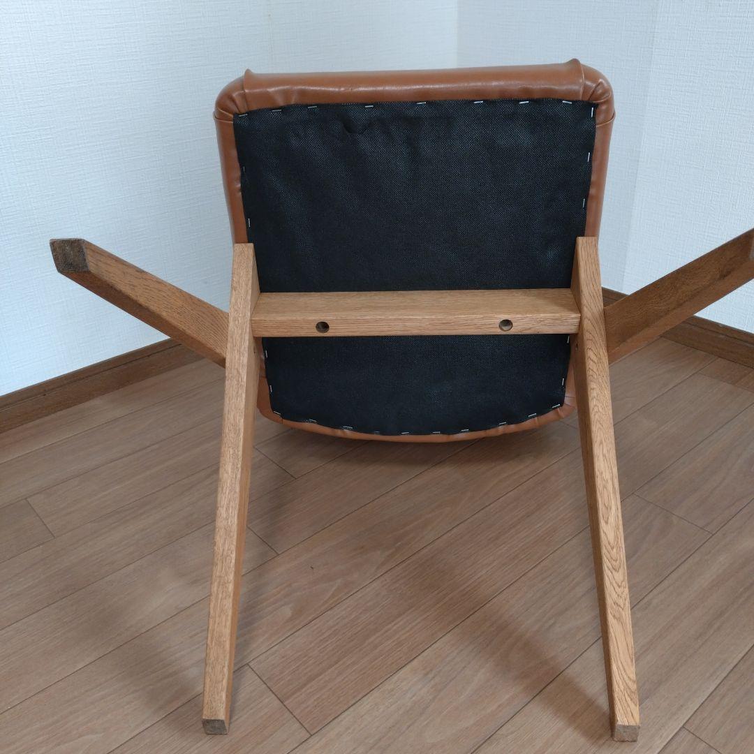 関家具/クラッシュゲート　ZETTチェア　アーム付き　A