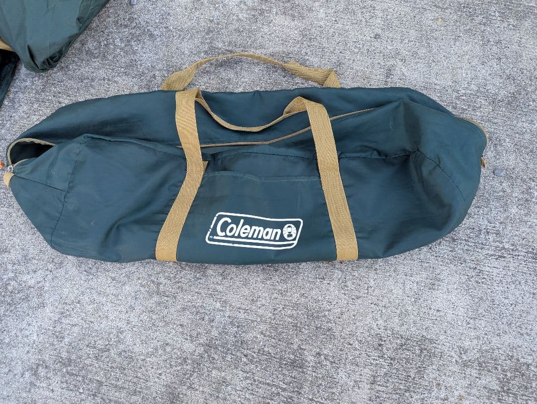 【ジャンク】テント　Coleman　ラウンドエアスクリーン400 欠品有り