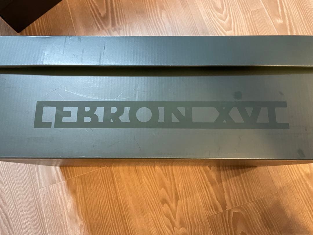 【いいねで値下げ】ナイキ　レブロン16 メディスンボール 26.5cm 箱付き