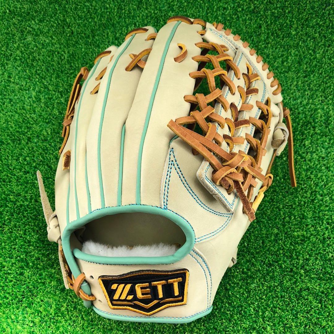 ゼット ZETT 外野手用 硬式グローブ 右投げ 海外 1065