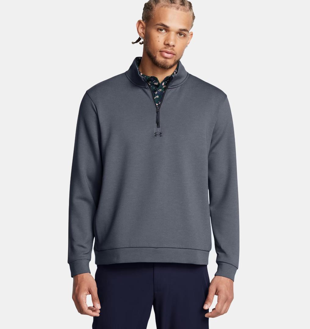 Under Armour UAドライブ メンズ ミッドレイヤー プルオーバー