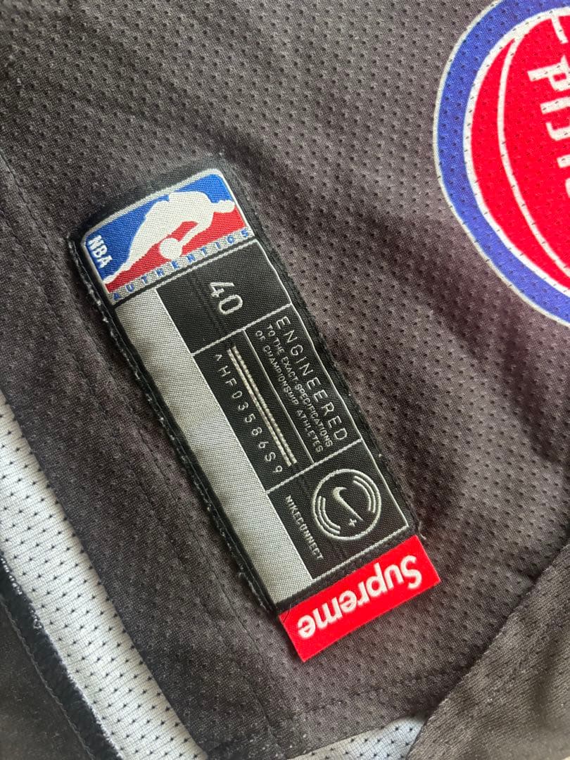 Supreme nuke NBAタンクトップ S ノースリーブ