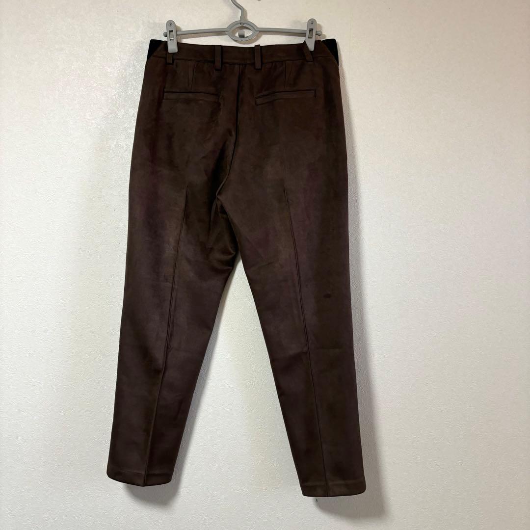 BELLMORE ベルモア　ゴルフ　ストレッチパンツ　スエード　ブラウン　L