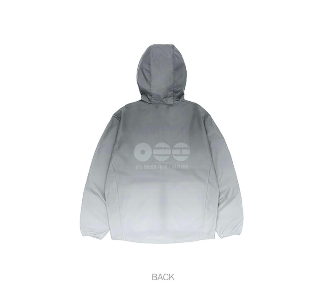 BTS ソウルコン ARIRANG WIND JACKET グレーMサイズ