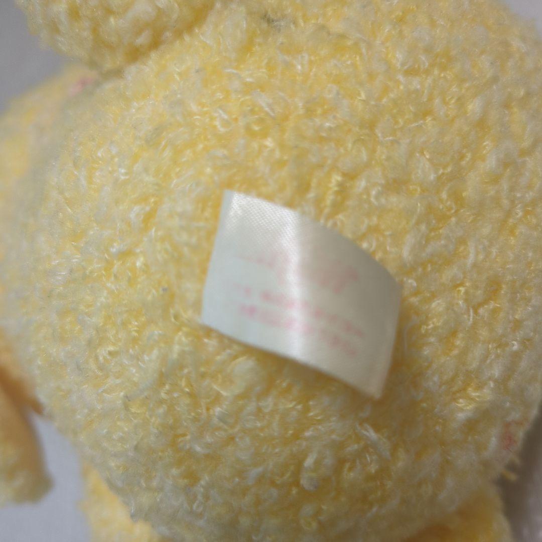 レトロ☆ポムポムプリン　ぬいぐるみ　レア、初期　サンリオ　首輪