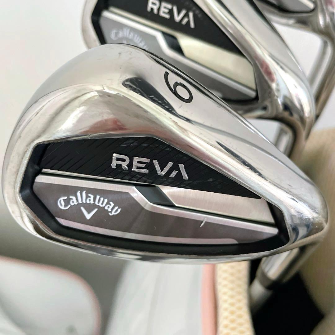 超美品　Callaway REVA レディース ゴルフクラブセット　パッケージ