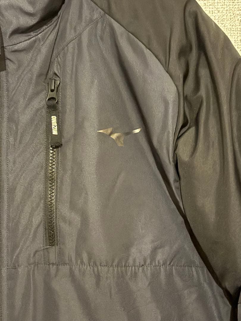 Mizuno フルジップジャケット ネイビー
