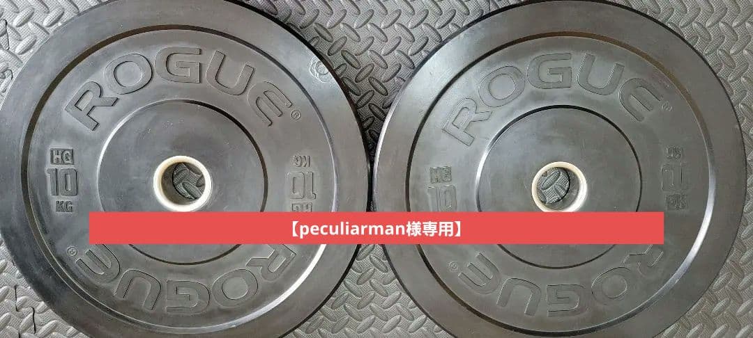 【peculiarman】ROGUE ローグプレートHG10kg2枚セット