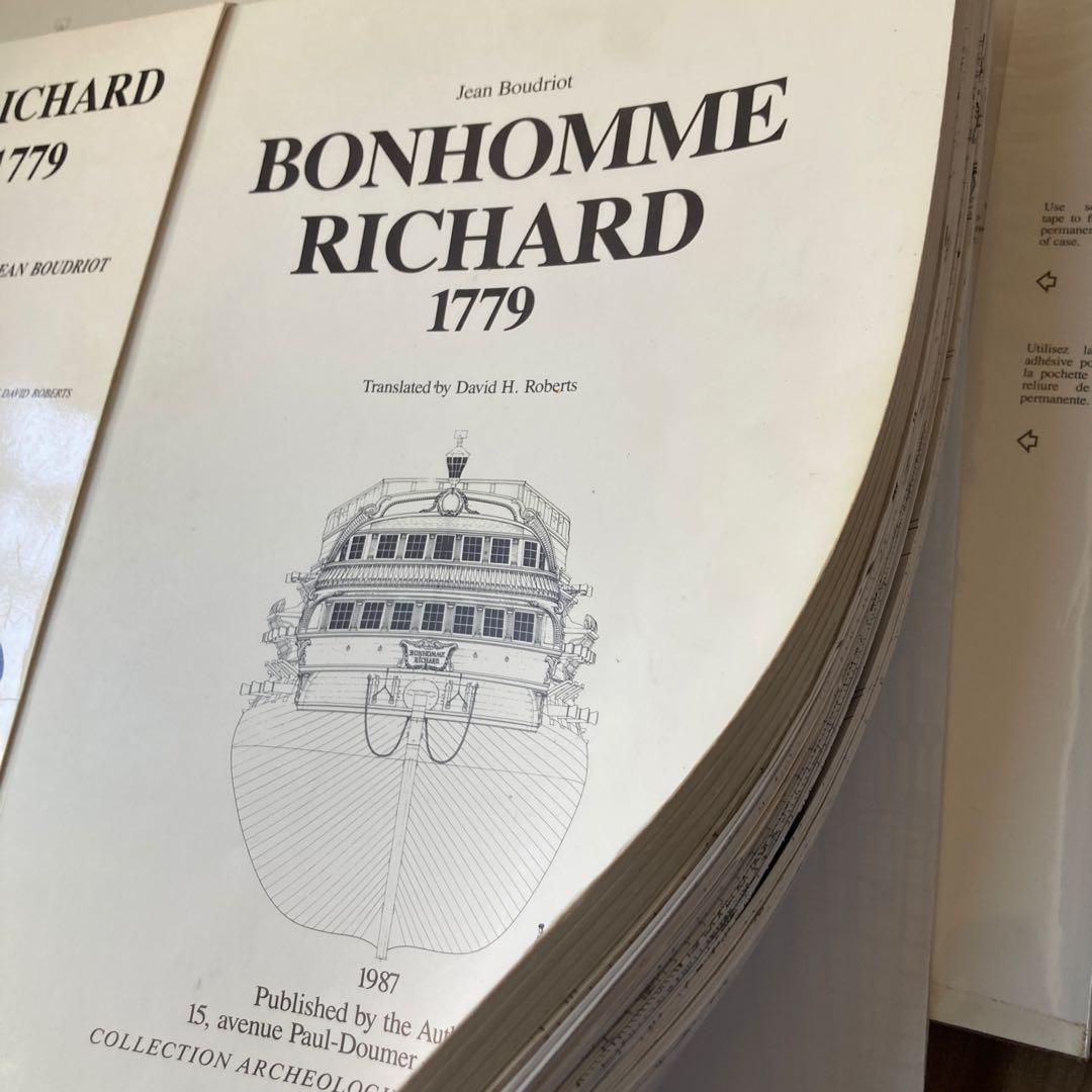 船・ボート BONHOMME RICHARD 1779 & JOHN PAUL JONES
