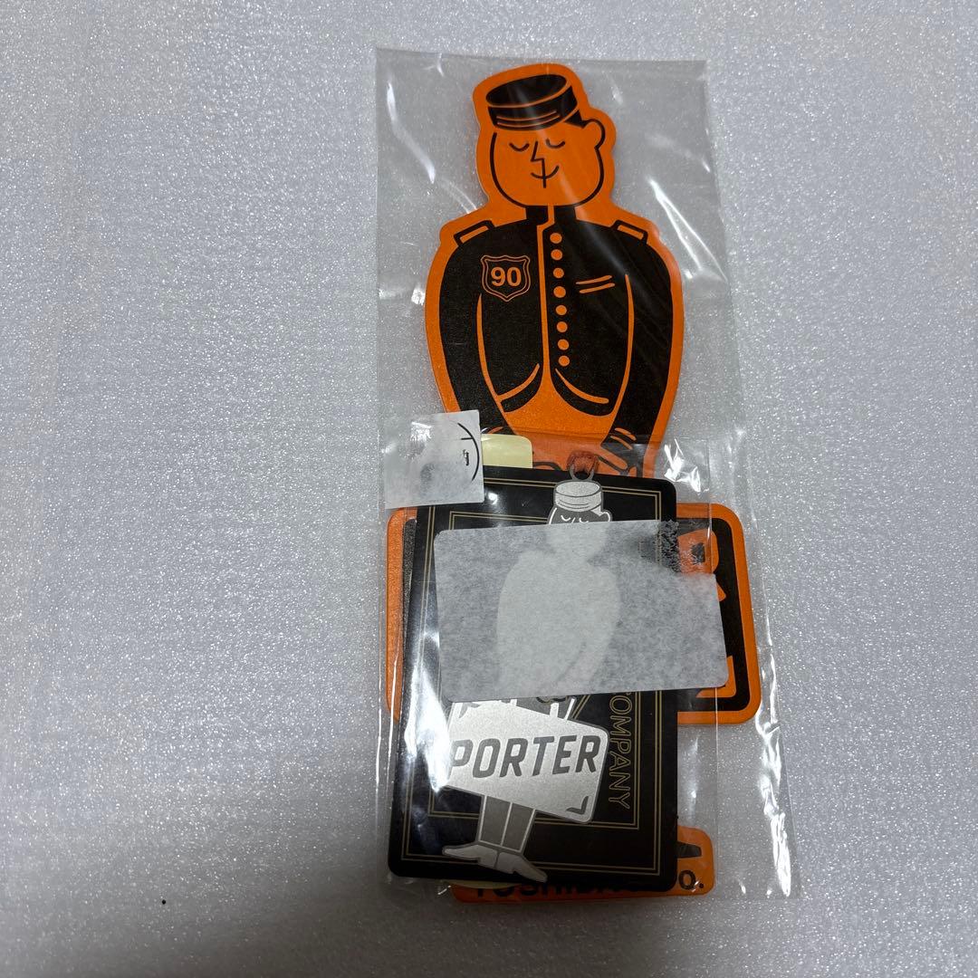 ポーター 90周年記念キャラクターグッズ非売品 栞　マグネット　ステッカー