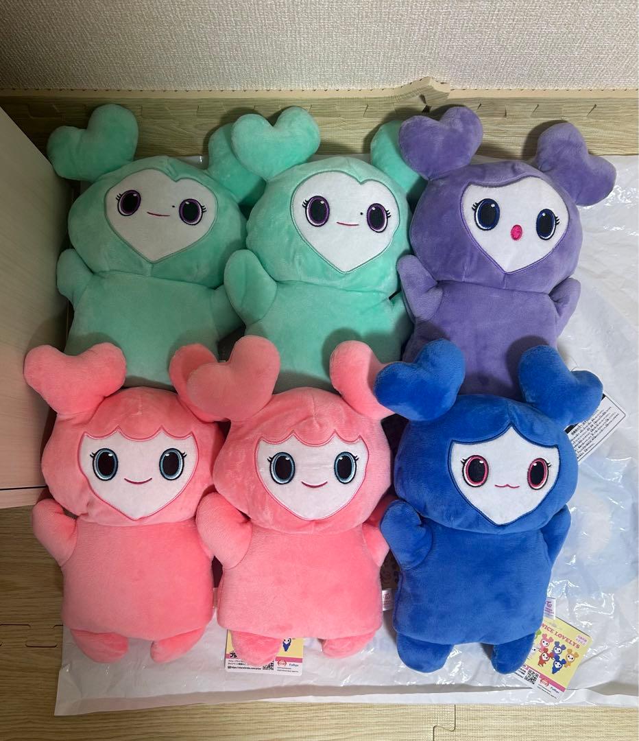 TWICE LOVELYS ぬいぐるみパペット 6個セット