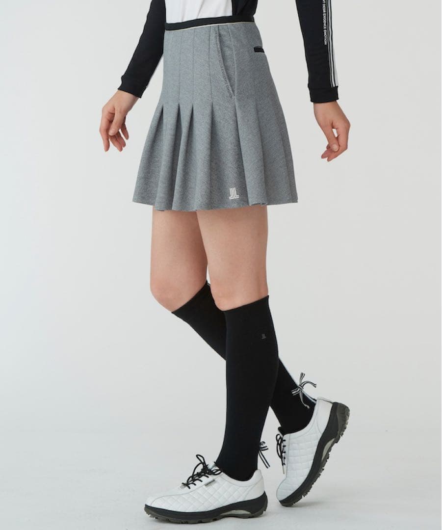 新品 ランバン LANVIN SPORT ダンボールニットスカート ゴルフ