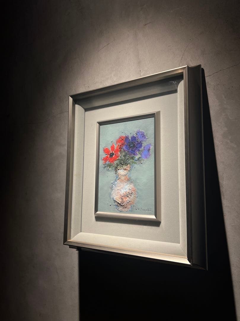 印象派　肉筆油彩画　【静物画】作者不詳