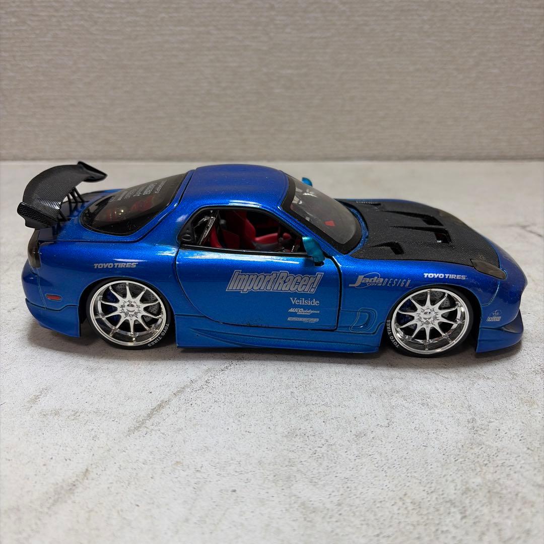 ミニカー Jada Toys MAZDA RX-7 Import Racer! 1/24