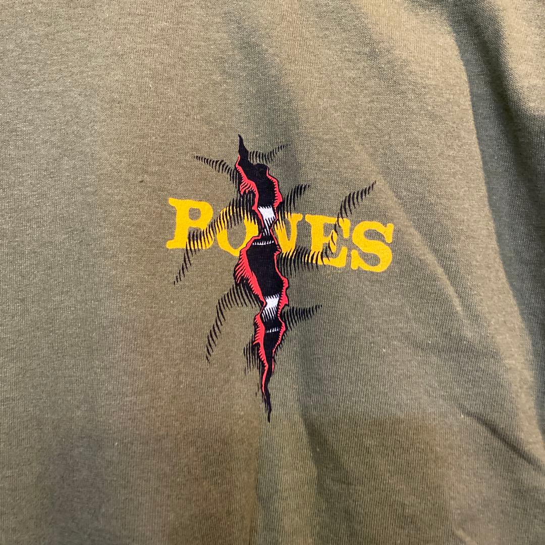 POWELL PERALT メンズスケートTシャツ 2019Mサイズ