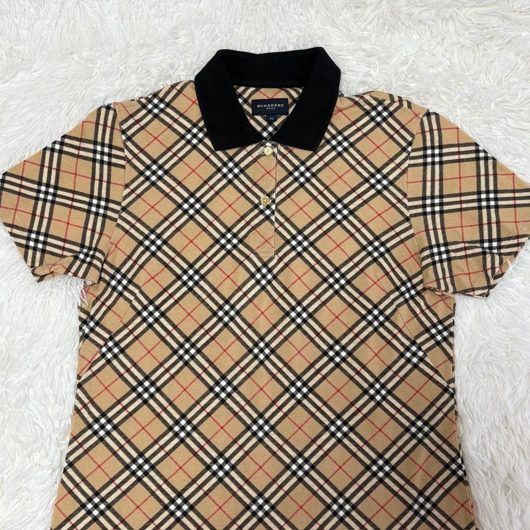 BURBERRY GOLF バーバリーゴルフ　半袖　ワンピース　ノバチェック