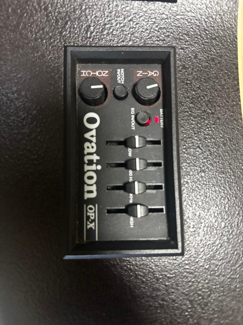 Ovation USA 1768 Elite（OP-X搭載）純正ハードケース付
