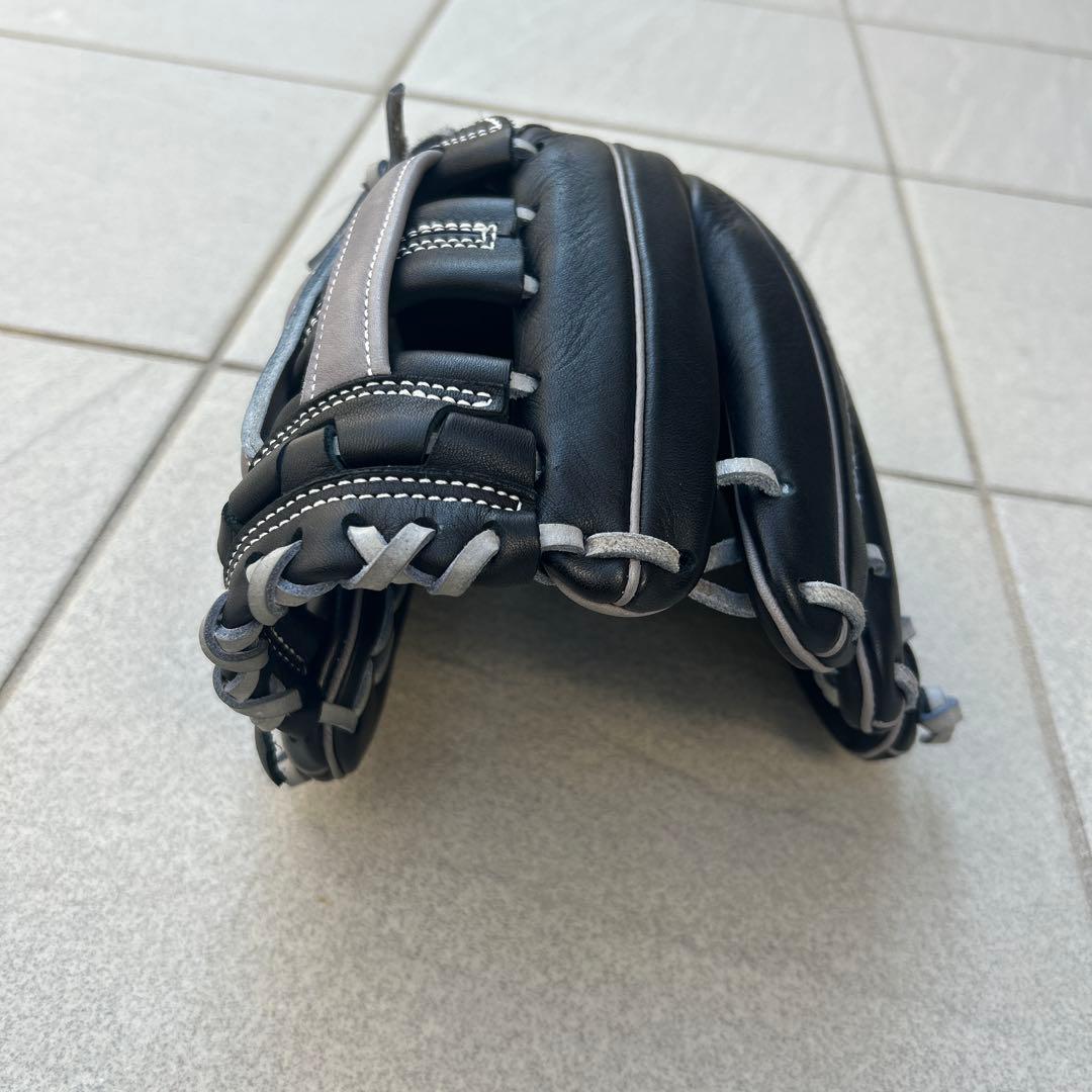 KUBOTA SLUGGER 軟式グローブ ブラック/グレー