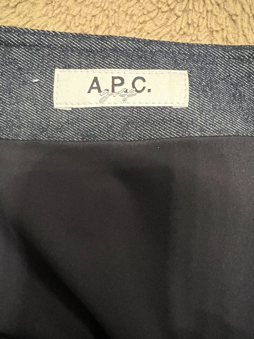 A.P.C. GOLF(アー・ペー・セー ゴルフ）デニム風プリーツスカート⭐︎新品