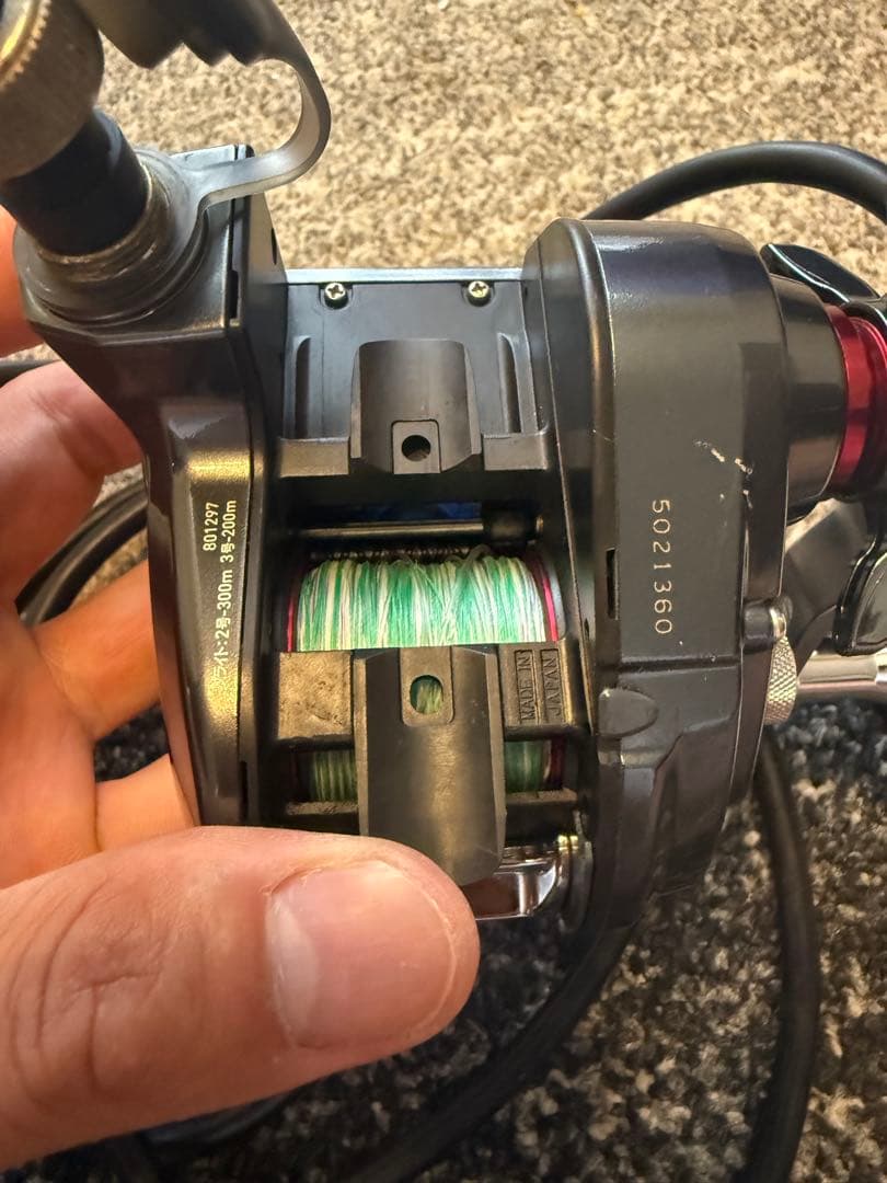 SEABORG 200J-L JOG POWER 電動リール