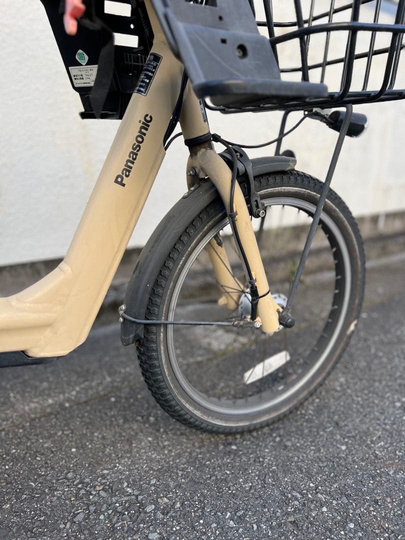 【引き取りorお届けのみ‼︎】Panasonic 電動自転車 チャイルドシート付き